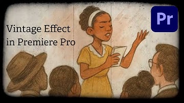 How to Apply Old Film Overlays in Premiere | Vintage Film Effect Tutorial