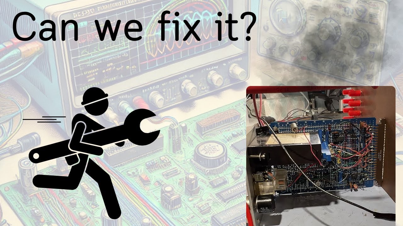 Electronics Repair: Fixing a Signal Conditioner Older Than Me - YouTube