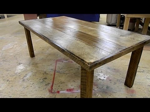 Video: DIY Wooden Table (81 Photos): How To Make A Wooden Table From Boards And Making A Structure From An Array