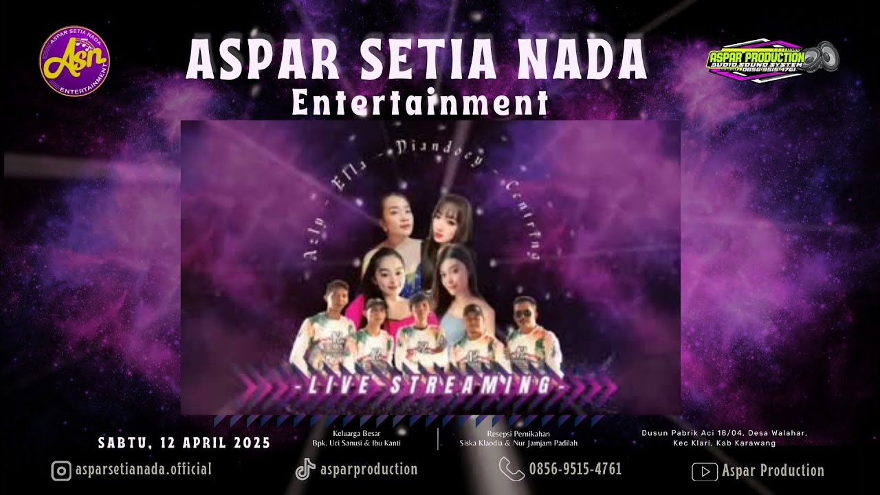 LIVE ASPAR SETIA NADA KARAWANG II Cimahi -Klari  || 1 Mei 2025