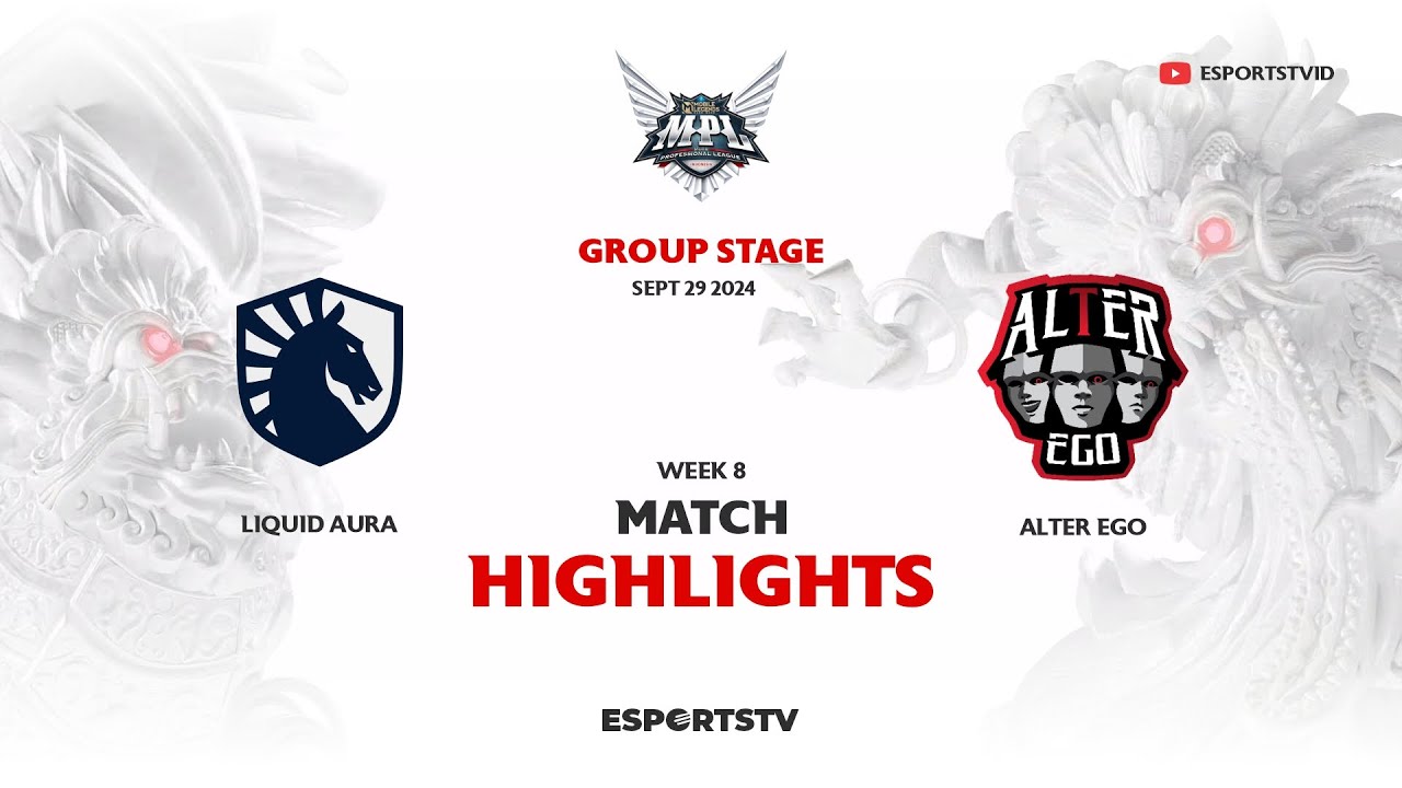 Team Liquid vs Alter Ego HIGHLIGHTS MPL ID S14 | AE VS TLID ESPORTSTV