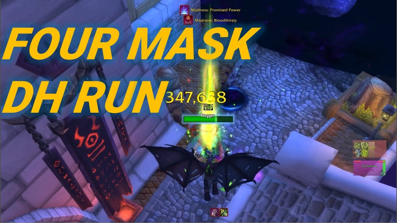 Stormwind Four Mask Clear | Havoc Demon Hunter - YouTube