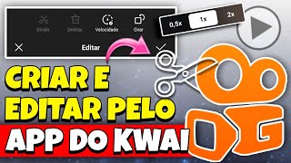 Como EDITAR VÍDEO pelo próprio KWAI antes de postar! [ PASSO A PASSO COMPLETO ] screenshot 3