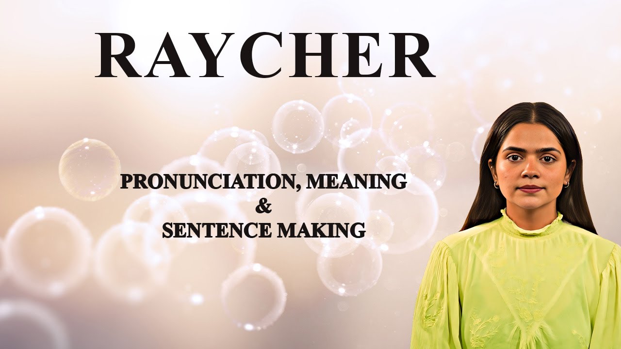 RAYCHER - Meaning_&_Pronunciation_Word_World_Audio_Video_Dictionary ...