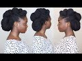 Natural Hair is not PROFESSIONAL??? UPDO STYLE ON 4C HAIR ft Unclefunkysdaughter