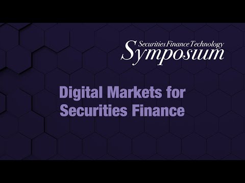 Digital Markets for Securities Finance