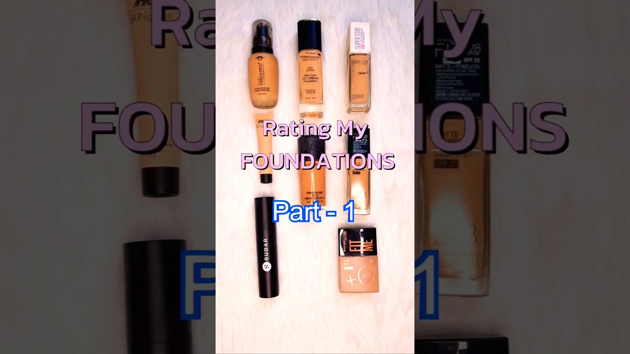 Rating All My Foundations 