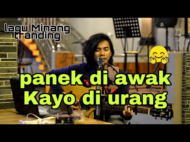 PANEK DI AWAK KAYO DI URANG - Frans & Fauzana [ Live cover by Amrinal Rasadi ] class=