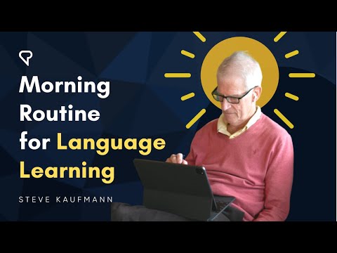 Morning Routine for Language Learning