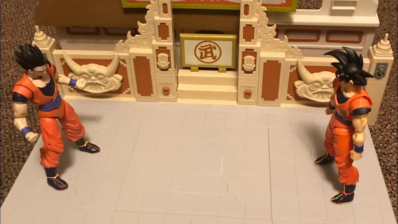 Action figure Stop Motion Gohan 🆚 Goku YouTube