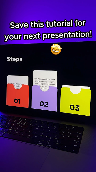 PowerPoint Tutorial for 3 Step Process Slides😍✨ #powerpoint