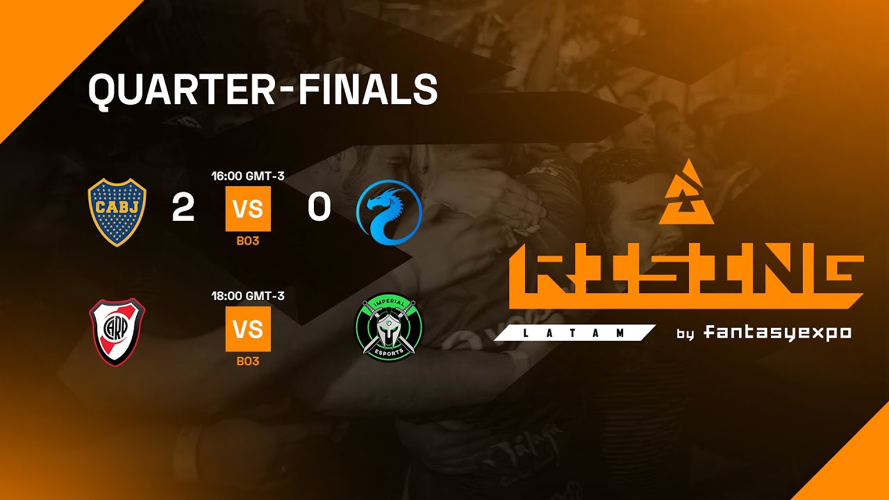LIVE: BLAST Rising 2021 LATAM - Day 9, Quarter-final