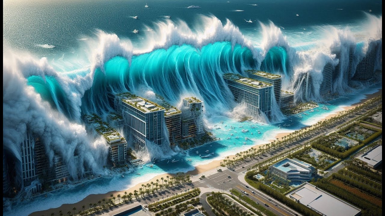 August 2025 MEGA TSUNAMI DESTRUCTION!!!