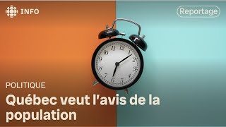 La Fin Du Changement Dheure Au Québec?