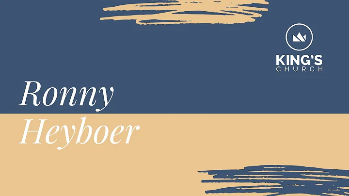 Guest Speaker - Ronny Heyboer