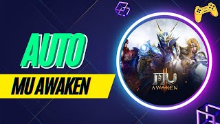 Auto MU Awaken VNG trên VPS GPU - Hướng dẫn sử dụng tự động làm nhiệm vụ tăng level và lực chiến. screenshot 5