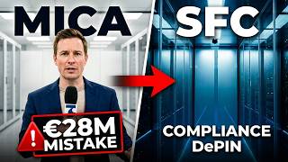 MiCA vs SFC: The €28M Compliance Mistake DePIN Projects Make
