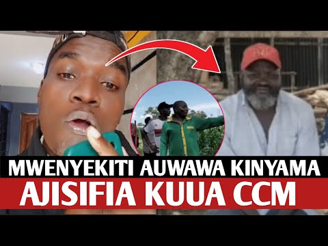 GUMZO MWENYEKITI AUWAWA KINYAMA KISA NI CCM ALIEUA AJISIFIA KWA KUMPINGA MAPANGA MWENYEKITI 