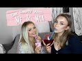 DOING MY MAKEUP WITH MY HOUSE MATE || GRWM AND MYA