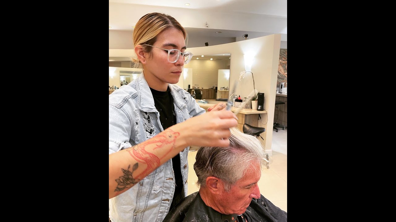 Hair stylist apprentice Vlog YouTube