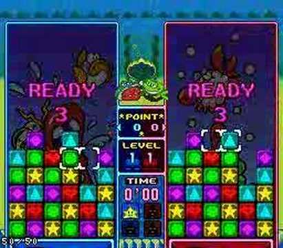 Tetris Attack LV.7 CPU Battle