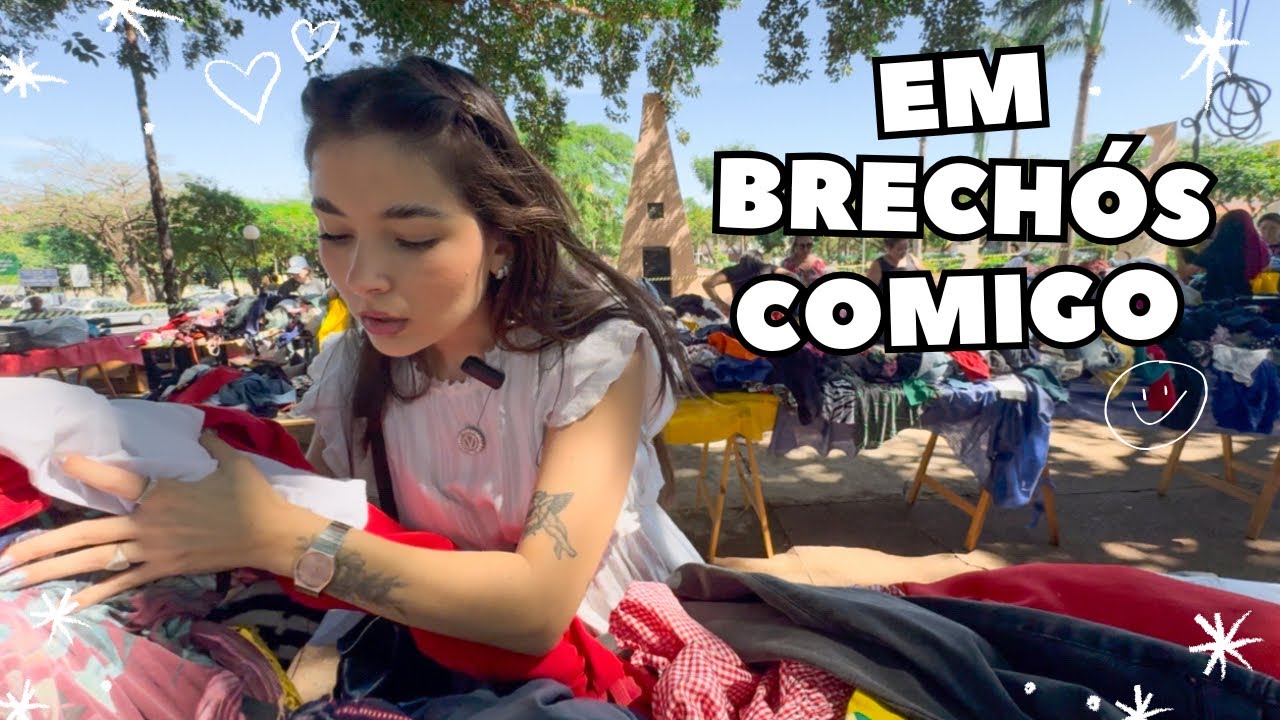 EM BRECHÓS COMIGO | visitando bazares beneficentes em um sábado de sol e muitos garimpos incríveis!