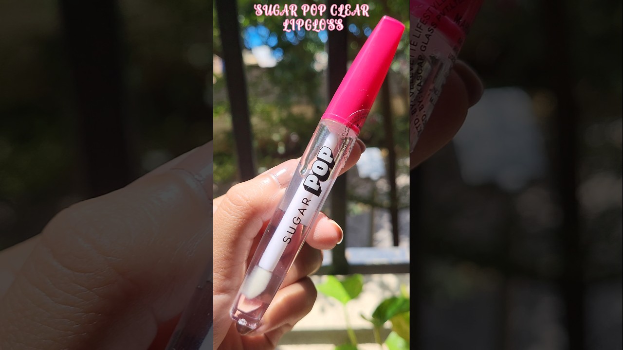 Sugar pop lip gloss swatch 