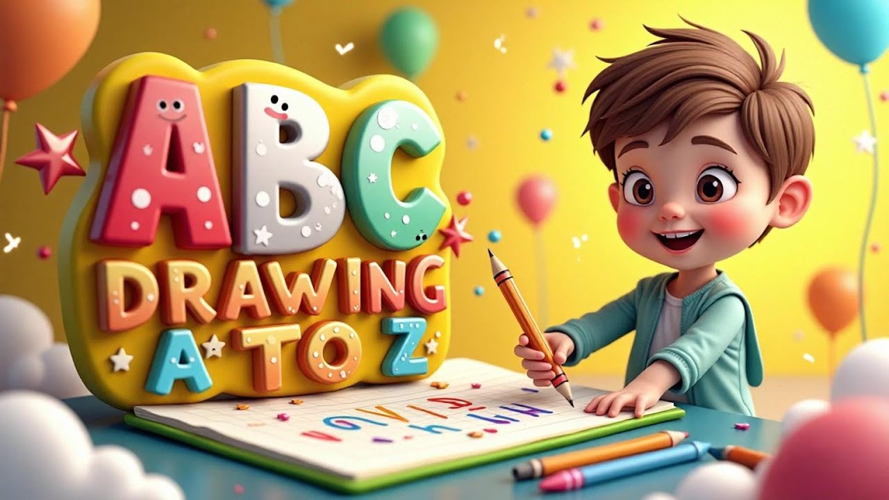 Top ABCD Drawing Hacks for Kids to Learn Fast | English Alphabet A to Z ...