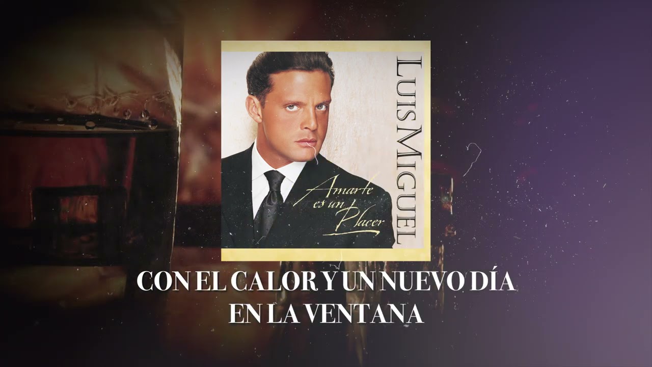 Luis Miguel - Dormir Contigo (Video Con Letra) - YouTube