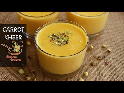 Carrot Kheer Recipe (Carrot Payasam)