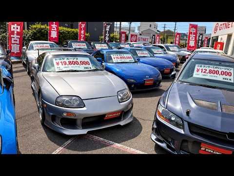 What Iconic JDM Cars Actually Cost in Japan