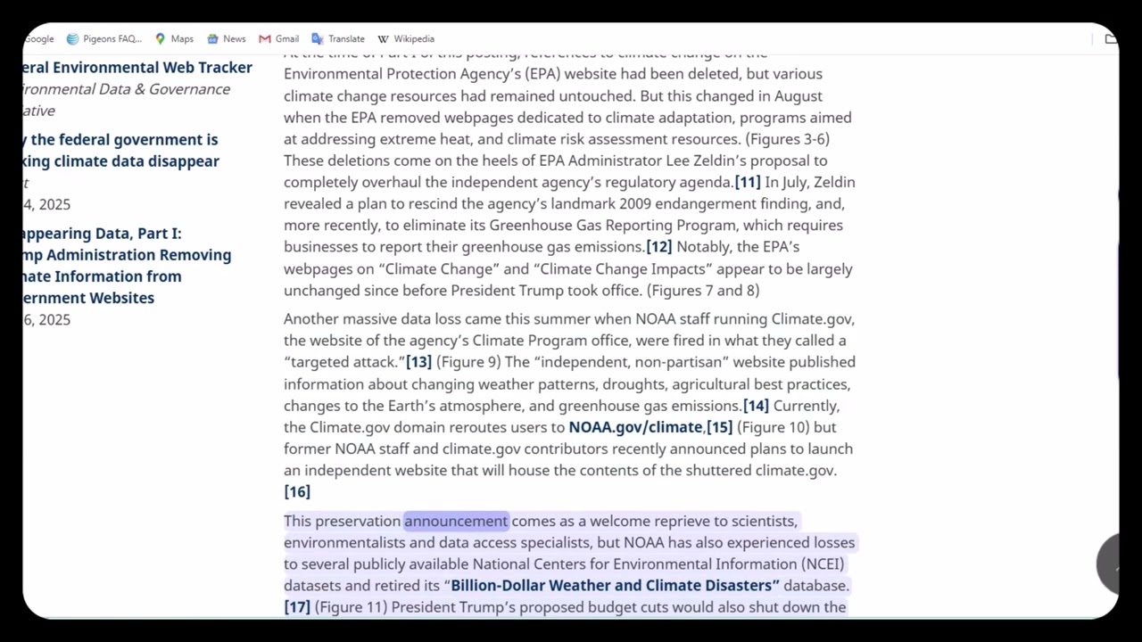 Republican's Trump sets back climate and environment horrifically, Eddie Evans