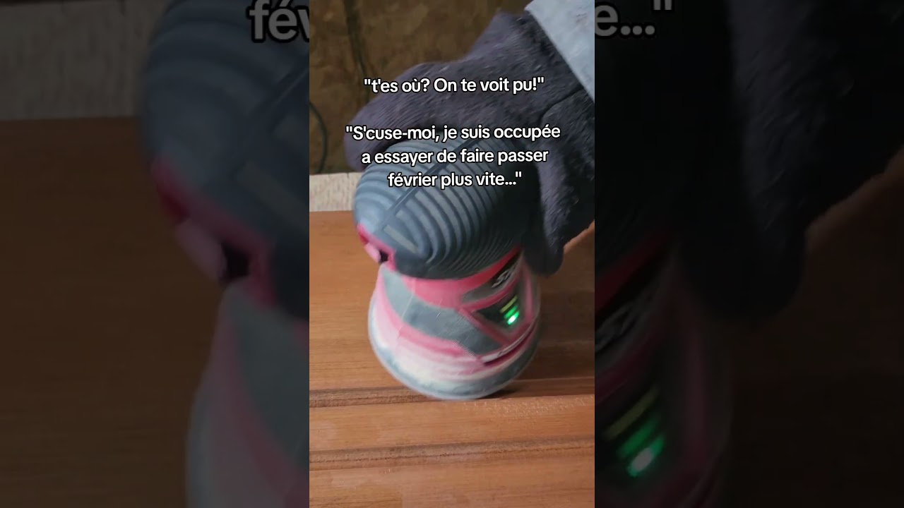 En train d'essayer de faire passer février plus vite..