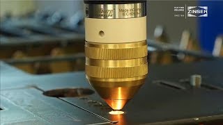 Marking and plasma cutting on a ZINSER 1225
