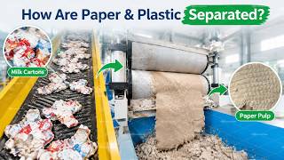 Information How To Recycle Milk Cartons Into Pulp | Paper-Plastic Separation Update