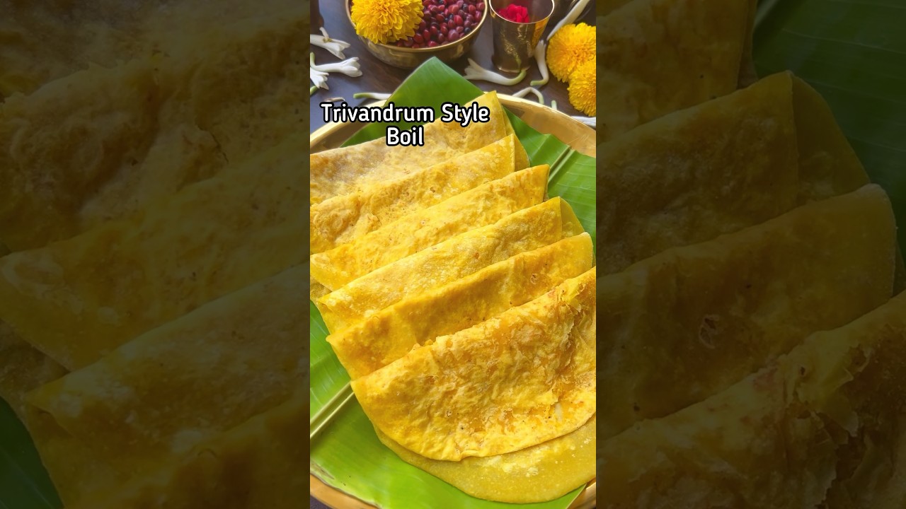 ബോളിയും പായസവും ഇല്ലാതെ എന്ത് ഓണം 🍃 Trivandrum Style Boli #recipes #bolirecipe #trivandrum