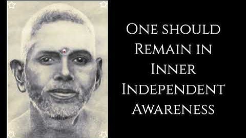 Ramana Maharshi ~ 𝐒𝐞𝐥𝐟-𝐀𝐛𝐢𝐝𝐢𝐧𝐠 𝐌𝐞𝐝𝐢𝐭𝐚𝐭𝐢𝐨𝐧 ~ Advaita