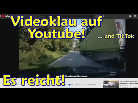 Video theft on YouTube. Enough is enough! - Realtalk #DashcamDriversGermany #DDG #DashcamsDeutsch...