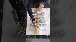 The Envelope Pillowcase is The Perfect Beginner Sewing Project! #sewing #fashion #sewingtutorial