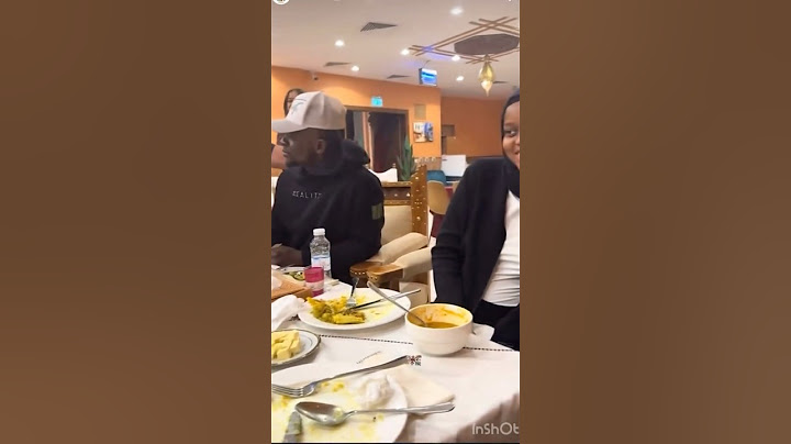 Sadio Mane en mode dîner avec sa femme #couple