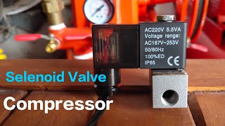 How the compressor solenoid valve works