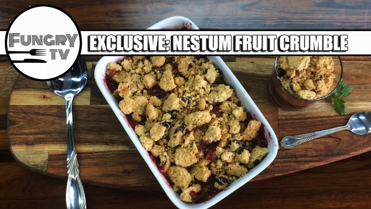 FungryTV Exclusive - Nestum Fruit Crumble