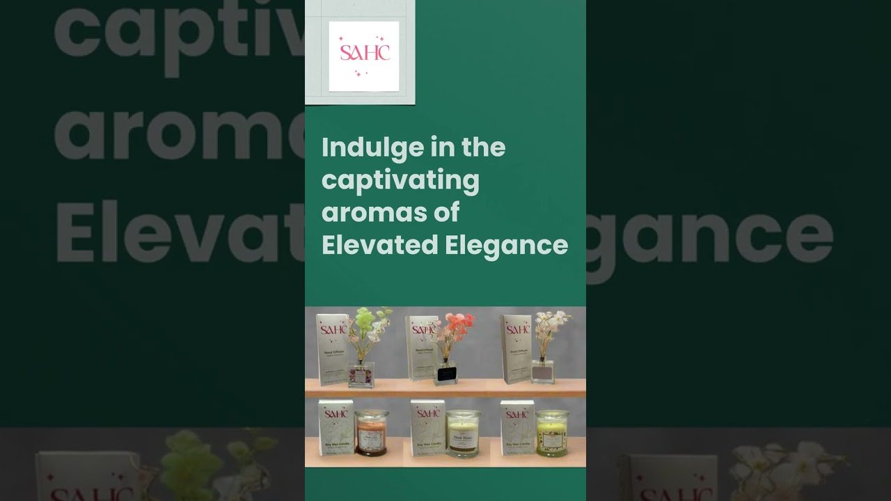 Elevated Elegance: Candles & Reed Diffusers