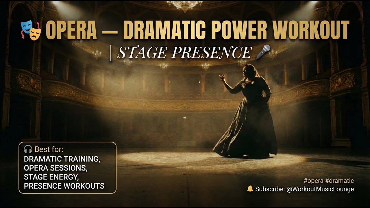🎭 OPERA — Dramatic Power Workout | Stage Presence 🎤