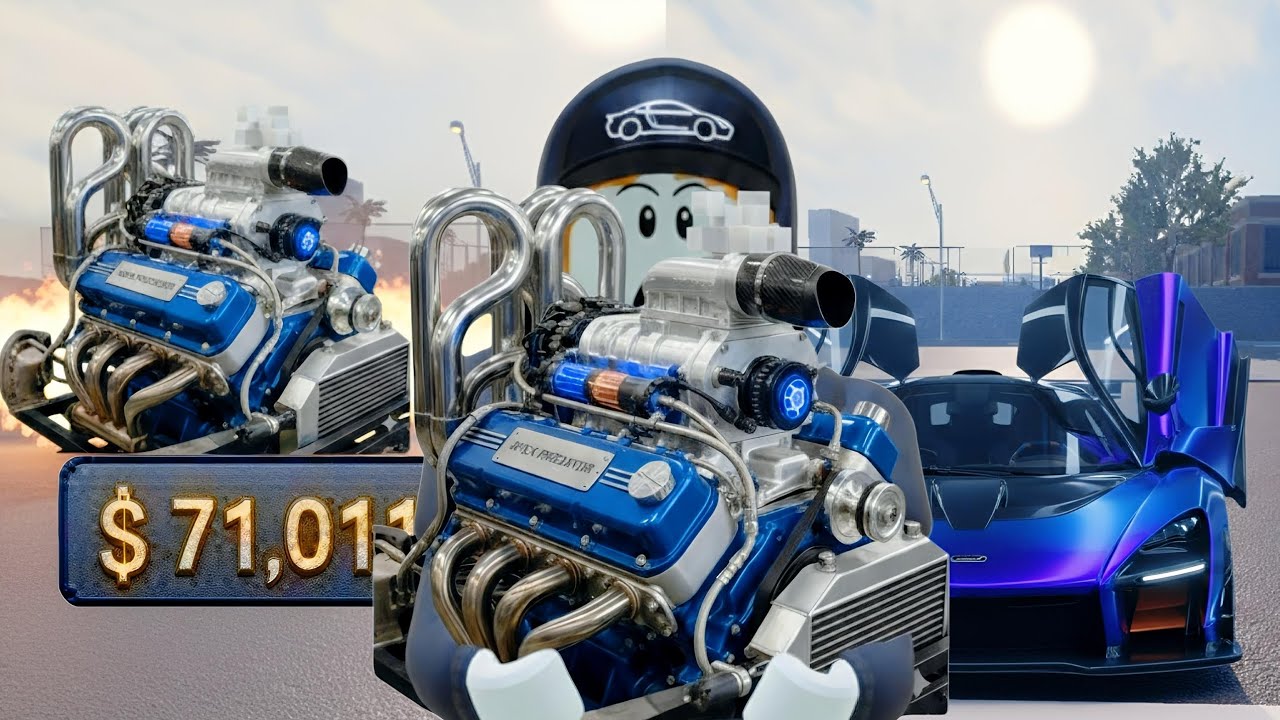 CON dos carreras COMPRE EL MOTOR más rápido de Driving empire 