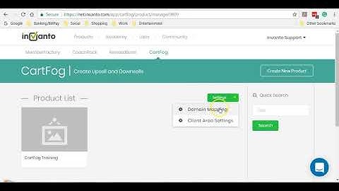 How to map your Custom Domain in CartFog