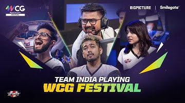 Team India Playing WCG Festival 2025 | Ft. @LoLzZzGaming @officialscoutop @citysushifr