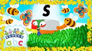 Alphablocks - #Spring Letters! 💐 | Learn to Read | Phonics for #ReadingMonth