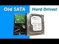 Old Sata Hard Drives &amp; What You Should Do With Them !  FOR CHEAP !