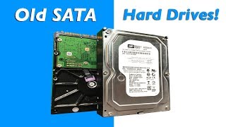 Old Sata Hard Drives &amp; What You Should Do With Them !  FOR CHEAP !
